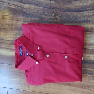 Men's dress shirt plain red Chaps